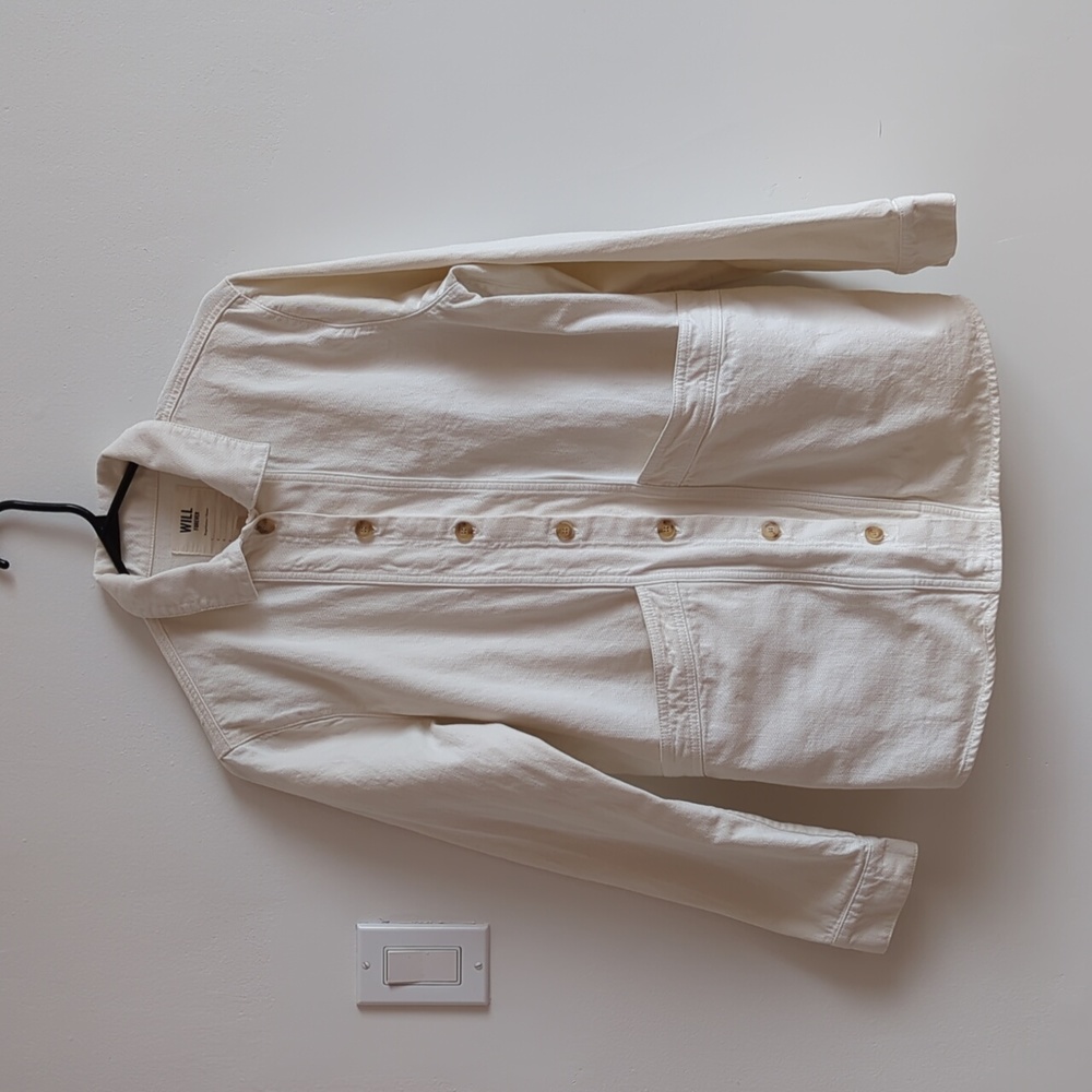 Small Sézane Will Jacket in Ecru